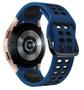 Imagem de Pulseira Esportiva Para Galaxy Watch 4/5/6 Azul com Preto