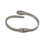 Imagem de Pulseira Feminina Cobra Bracelete Em Aço Inoxidável Com Strass