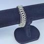 Imagem de Pulseira Feminino Corrente Elos Oitinho Infinito entrelaçados Folheado Ouro Dourado Antialérgico Tendência Moda Luxo