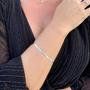 Imagem de Pulseira Fita Folheada a Prata