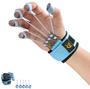 Imagem de Pulseira Fitness Hand Finger Trainer Pull Ring 40 libras azul