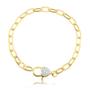 Imagem de PULSEIRA FOLHEADO A OURO Dourada