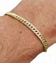 Imagem de Pulseira Groumet Elo Duplo com Fecho Gaveta Masculina 19cm 5.0 grama em Ouro 18k