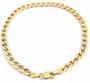 Imagem de Pulseira Groumet Masculina 20cm 3.1 grama em Ouro 18k