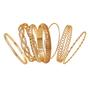 Imagem de Pulseira GUESS Basic Gold - Conjunto com 7 Metais Mistos