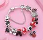 Imagem de Pulseira Infantil com Berloques Vermelho da Mini Disney