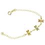 Imagem de Pulseira Infantil Com Libélulas Coloridas PRI Style Folheada A Ouro 18K Antialérgica