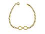 Imagem de Pulseira Infantil Grumet Infinito Ouro 18K - 1.04