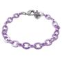 Imagem de Pulseira Infantil Menina de Corrente Violeta Charm It