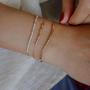 Imagem de Pulseira JoyCuff - Código Morse "You Are My Sunshine" - Prata