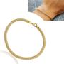 Imagem de Pulseira Lacraia Ouro 18k Bracelete Ouro Feminino Masculino