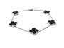 Imagem de Pulseira marsilea Ônix 12mm em Prata 950  Sofisticação e Estilo