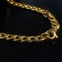 Imagem de Pulseira Masculina 2,5 mm Banhada Ouro 18k Modelo 3x1