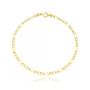 Imagem de Pulseira Masculina 3x1 2mm 22cm - Banhado em ouro 18k
