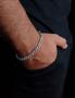 Imagem de Pulseira Masculina Cravejada Cuban Ice D02