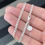 Imagem de Pulseira Masculina Grumet 3mm Pingente São Bento Prata 925