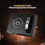 Imagem de pulseira masculina placa prata aço inox pai nosso silicone casual moda masculina social qualidade premium original