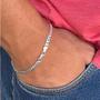 Imagem de Pulseira Masculina Prata Italiana Maciça 925 Grumet 5 Mm