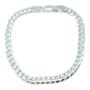 Imagem de Pulseira Masculina Prata Italiana Maciça 925 Grumet 5 Mm
