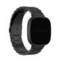 Imagem de Pulseira Metal 3 Elos compativel com Fitbit Versa 4 - Fitbit Versa 3 - Fitbit Sense - Fitbit Sense 2