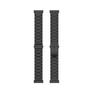 Imagem de Pulseira Metal 3 Elos compativel com Fitbit Versa 4 - Fitbit Versa 3 - Fitbit Sense - Fitbit Sense 2