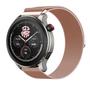 Imagem de Pulseira Milanese compatível com GTR4 GTR 4 A2166 / GTR3 / GTR2 / Stratos 2 3 - Gold Rose