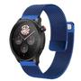 Imagem de Pulseira Milanese Dupla compatível com GTR4 GTR 4 A2166 / GTR3 / GTR2 / Stratos 2 3 - Azul