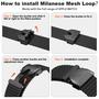 Imagem de Pulseira Milanese Loop Seizehe para Apple Watch 42-49mm