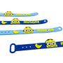 Imagem de Pulseira Minions 02x20cm 3pçs Diversos Emborrachado 24g