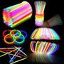 Imagem de Pulseira Neon Para Festas Colorida 5 cores 6 Horas de Duração - Contem  100 Unidades