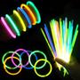 Imagem de Pulseira Neon Para Festas Colorida 5 cores 6 Horas de Duração - Contem  100 Unidades
