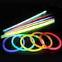 Imagem de Pulseira Neon Para Festas Colorida 5 cores 6 Horas de Duração - Contem  100 Unidades