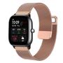 Imagem de Pulseira Nova Milanese compatível com GTS 4 A2168 / GTS4 Mini A2176 - Gold Rose