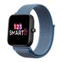 Imagem de Pulseira Nylon compatível com Bip 3 A2172 /Bip /Bip Lite /Bip U - Azul
