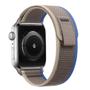 Imagem de Pulseira Nylon para Apple Watch - Azul e cinza