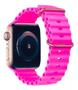 Imagem de Pulseira Oceano Para SmartWatch Ultra 49mm 45mm 44mm 42mm Rosa/Pink