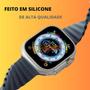 Imagem de Pulseira Oceano Silicone Para Relógio Smartwatch 49/45/44/42mm