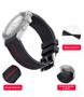 Imagem de Pulseira p/ Relogio Omega Swatch Moonswatch Black Red Stripe 20mm 