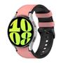 Imagem de Pulseira Para Galaxy Watch6 44 - Couro Artificial C Silicone