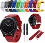 Imagem de Pulseira Para Garmin Fenix 5 6 935 945 Quickfit 22mm Silicone Várias Cores