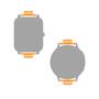 Imagem de Pulseira para GTS 2 Mini, GTS2 ou GTS 2e silicone lisa 20mm
