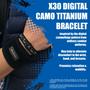 Imagem de Pulseira Phiten Camuflagem Digital Titanium, Noturno, 7.5-Inch