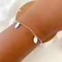 Imagem de Pulseira prata 925 folhas