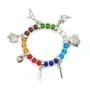 Imagem de Pulseira Sete Linhas Orixás Umbanda Candomblé Ajustável