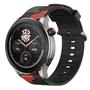 Imagem de Pulseira Silicone Camuflada compatível com GTR4 GTR 4 A2166 / GTR3 / GTR 2 / Stratos 2 3 - Vermelho