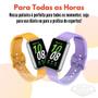 Imagem de Pulseira Silicone Com Fecho Monocromático Para Galaxy Fit 3