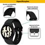 Imagem de Pulseira Silicone Fecho Redge Curvo Para Galaxy Watch6 40mm