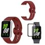 Imagem de Pulseira Silicone Para Galaxy Fit 3 + Pelicula Silicone