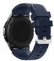 Imagem de Pulseira Silicone Para Gear S3 e Galaxy Watch 46mm, Gtr 47mm, Gear 2, Gear 2 Neo Cor Azul marinho