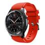 Imagem de Pulseira Silicone Para Gear S3 e Galaxy Watch 46mm, Gtr 47mm, Gear 2, Gear 2 Neo Cor Vermelho